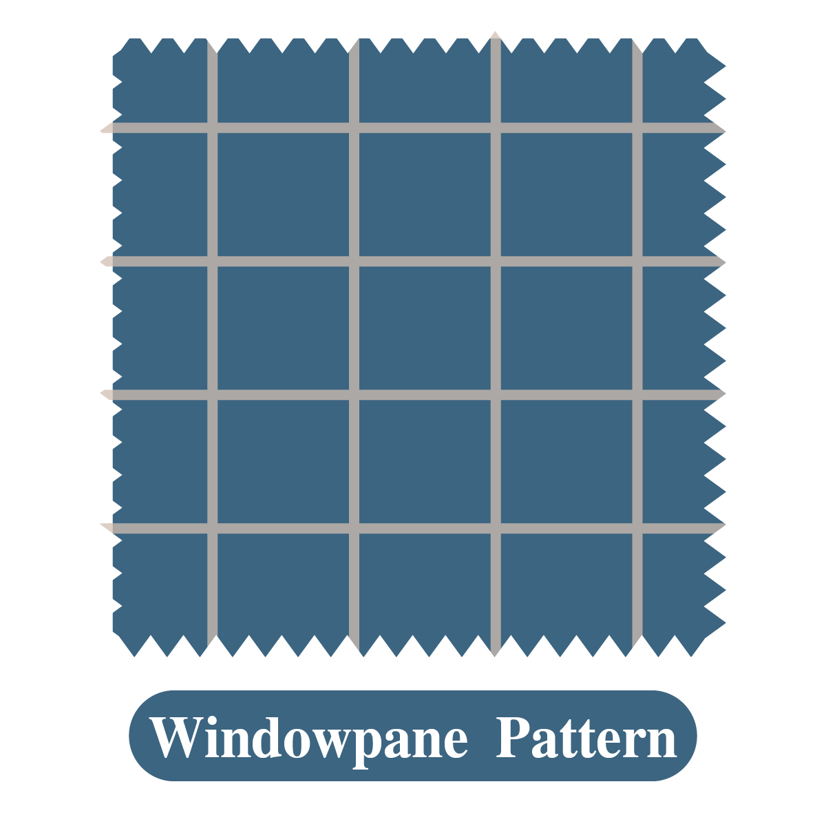 Blue Pattern_Windowpane – Nitas Tessile co., ltd.