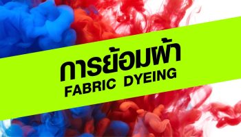 การย้อมผ้า Fabric Dyeing