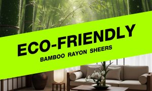Eco-Friendly Bamboo Rayon Sheers