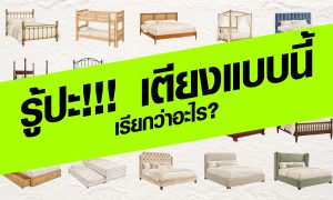 รู้ปะ!!! เตียงแบบนี้ เรียกว่าอะไร?